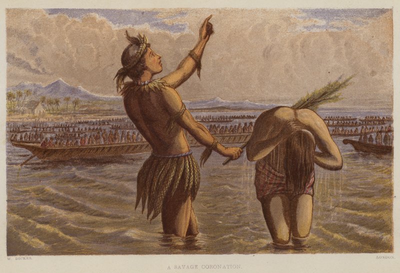 Savage Coronation (väri litho) tekijältä English School