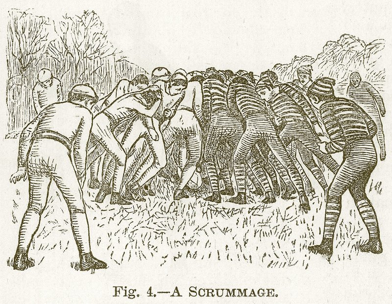 Scrimmage, kuvitus Cassell