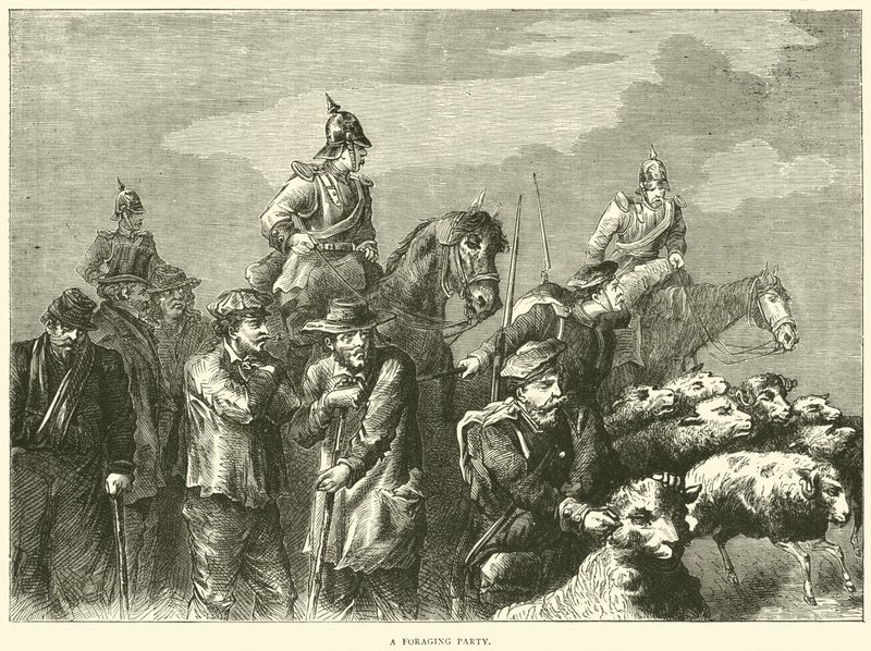Ravinnonhakujuhla, lokakuu 1870 tekijältä English School