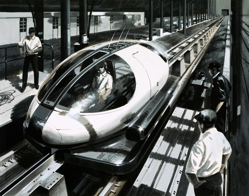 Maglev-testiauto Japanissa tekijältä English School