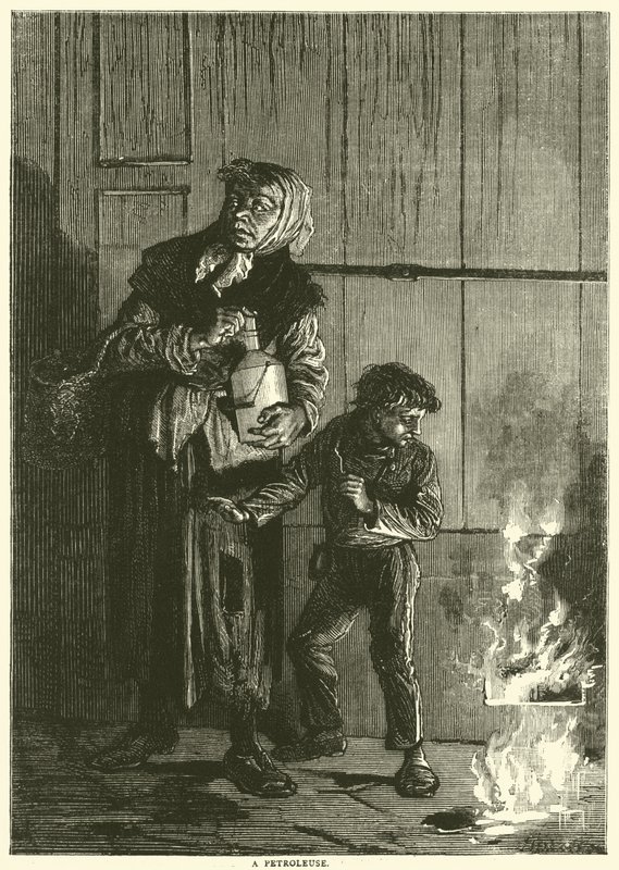 Petroleuse, huhtikuu 1871 tekijältä English School