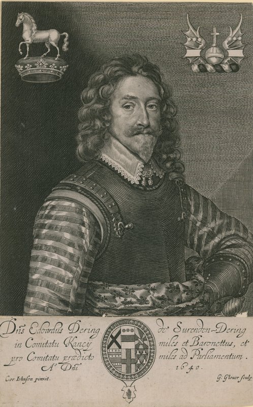 Muotokuva Sir Edward Deringistä tekijältä English School
