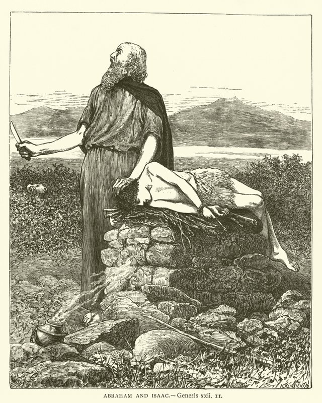Abraham ja Iisak, Genesis, xxii tekijältä English School