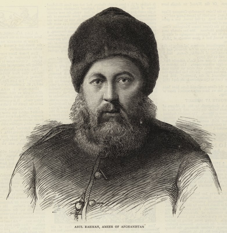 Abul Rahman, Ameer of Afghanistan (kaiverrus) tekijältä English School