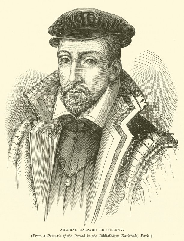 Almirall Gaspard de Coligny (gravat)finès tekijältä English School
