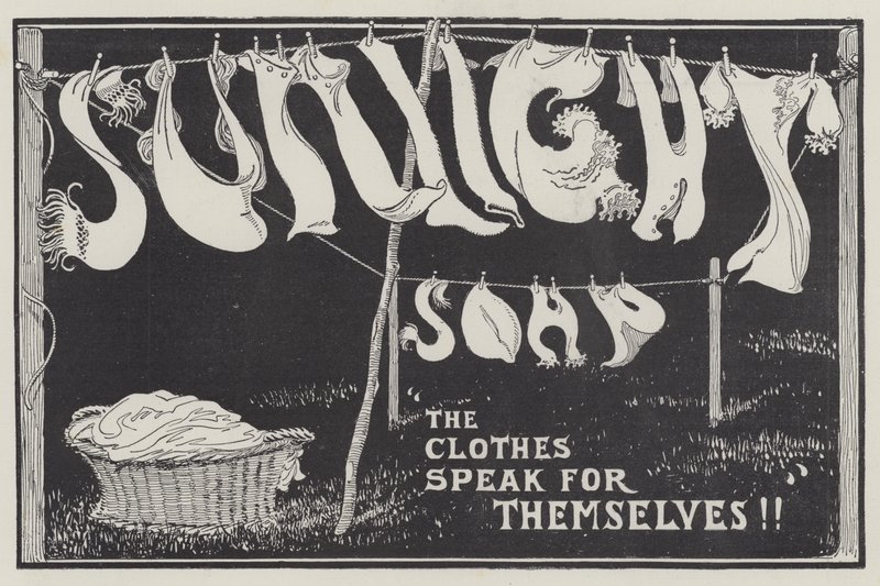 Mainos, Sunlight Soap (kaiverrus) tekijältä English School
