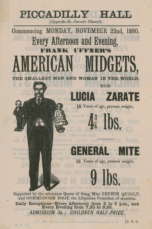 Mainos Frank Uffners American Midgetsille tekijältä English School