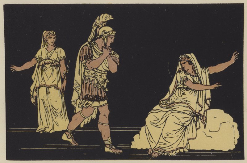 Aeneas ja Didon varjo (värilito) tekijältä English School