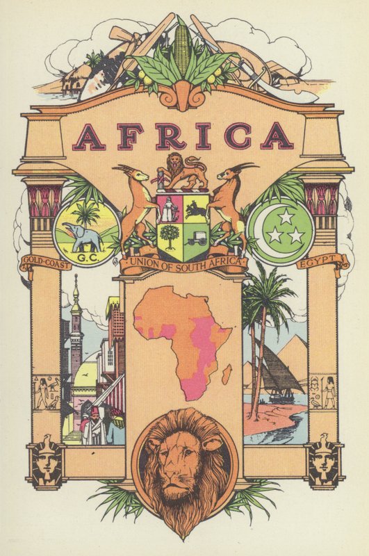 Afrikka (värilitro) tekijältä English School