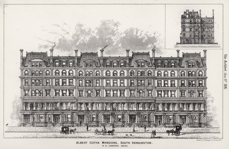 Albert Gotha Mansions, South Kensington (kaiverrus) tekijältä English School