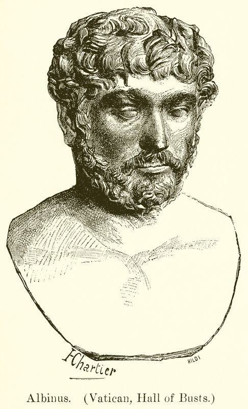 Albinus. (Vatikaani, Hall of Busts) tekijältä English School