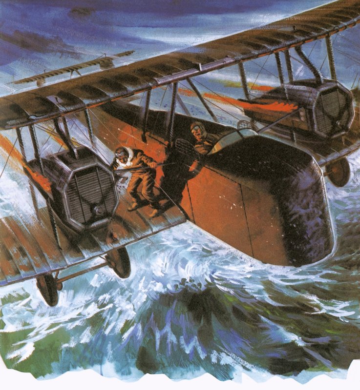 Alcock ja Brown Vickers 