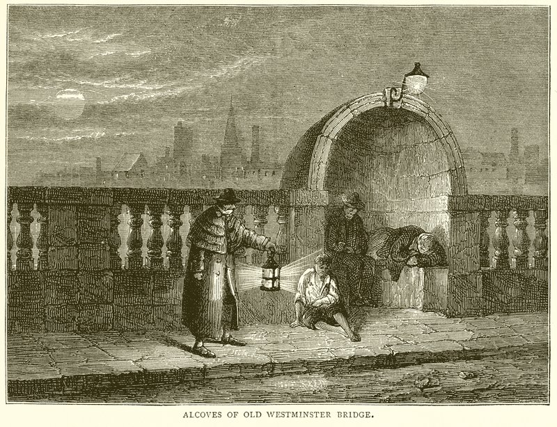 Old Westminster Bridgen alkovit tekijältä English School