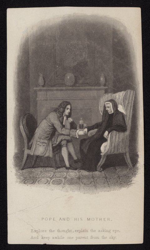 Alexander Pope ja hänen äitinsä tekijältä English School