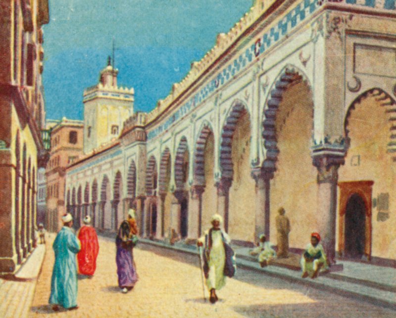 Algiers, Suuri moskeija (värilitro) tekijältä English School