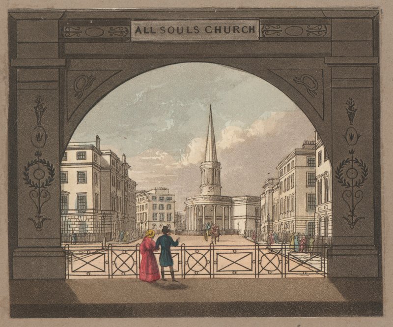 All Souls -kirkko, Langham Place tekijältä English School