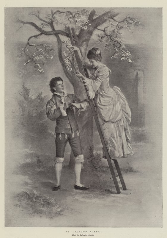 Orchard Idyll (litho) tekijältä English School