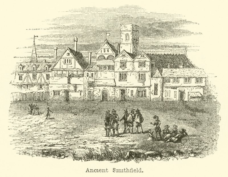 Muinainen Smithfield (kaiverrus) tekijältä English School