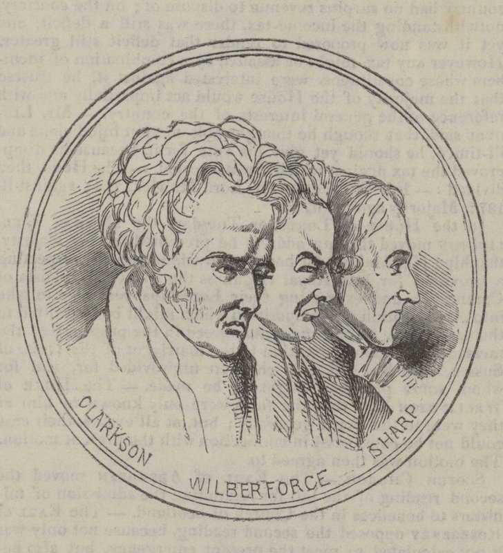 Orjuuden vastainen, Clarkson, Wilberforce, Sharp tekijältä English School