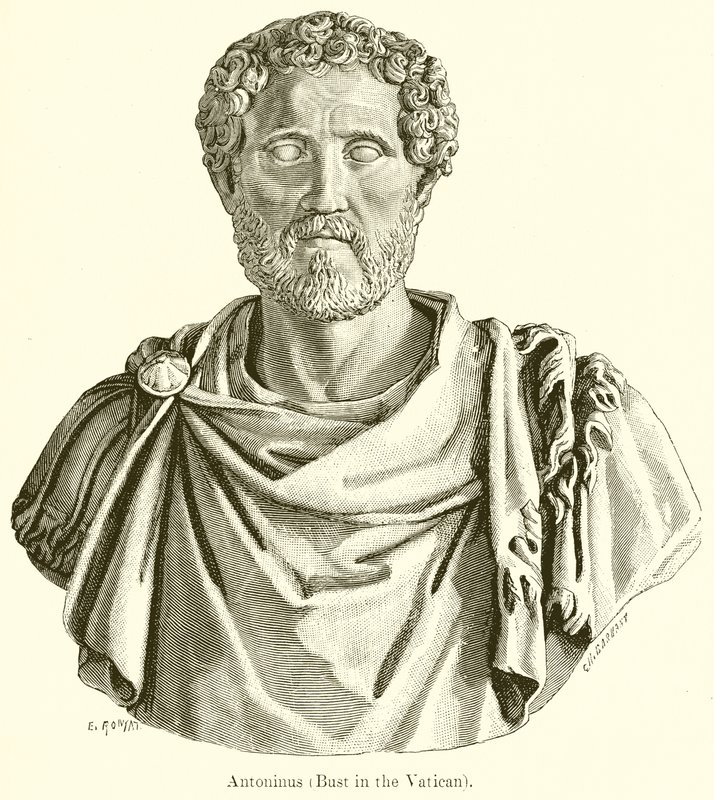 Antoninus (rintakuva Vatikaanissa) tekijältä English School