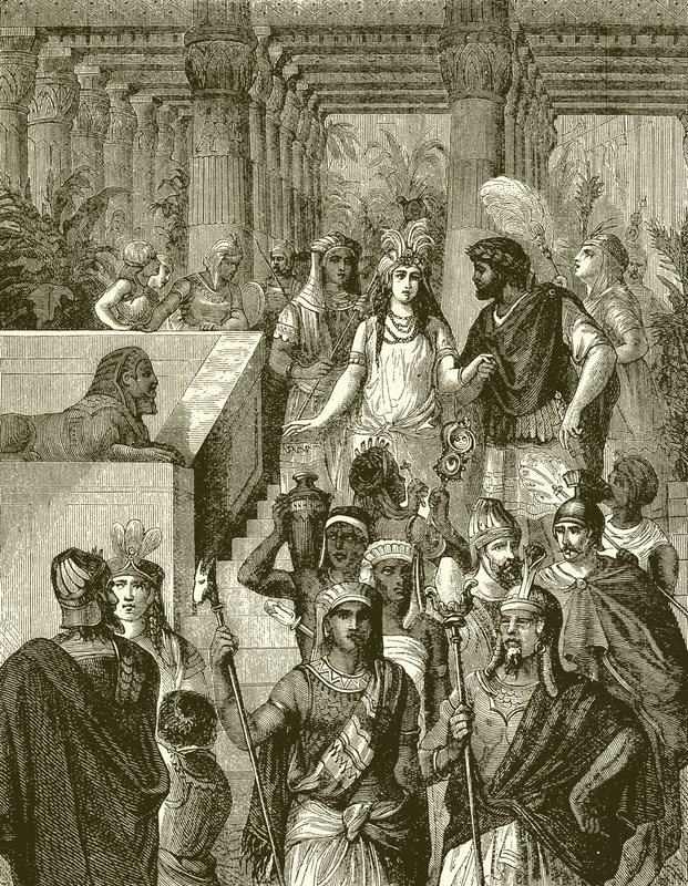 Antonius ja Kleopatra Egyptissä tekijältä English School