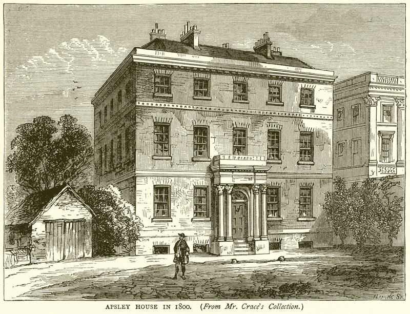 Apsley House vuonna 1800 tekijältä English School