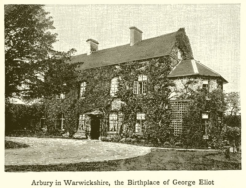 Arbury Warwickshiressä, George Eliotin syntymäpaikka tekijältä English School