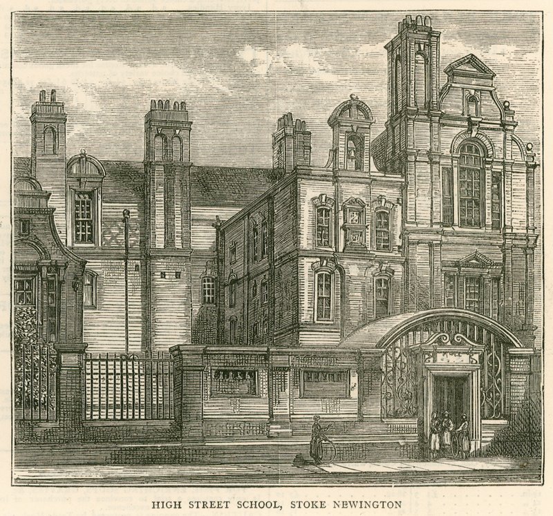 London School Boardin arkkitehtuuri: High Street School, Stoke Newington, Lontoo tekijältä English School