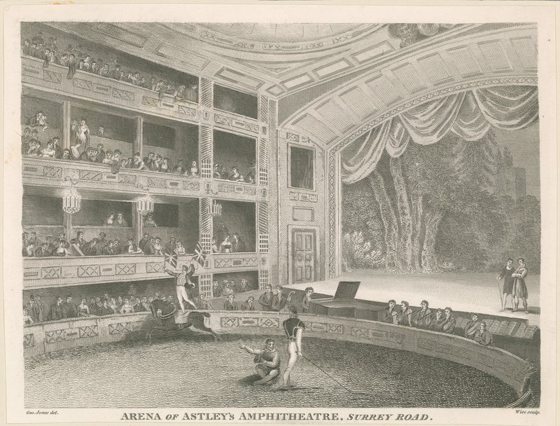 Astleys Amphitheatren areena, Surrey Road tekijältä English School