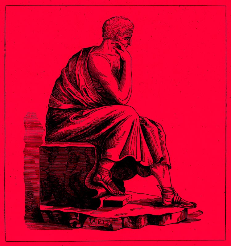 Aristoteles, kuvitus teoksesta The Illustrated History of the World, julkaistu noin 1880 (digitaalisesti paranneltu kuva) tekijältä English School