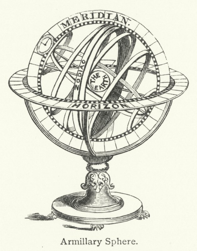 Armillary Sphere (kaiverrus) tekijältä English School
