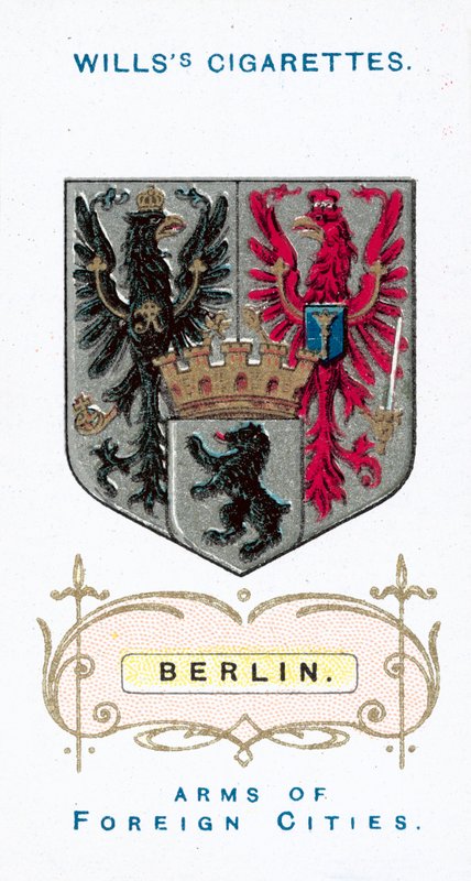 Berliinin aseet (chromolitho) tekijältä English School
