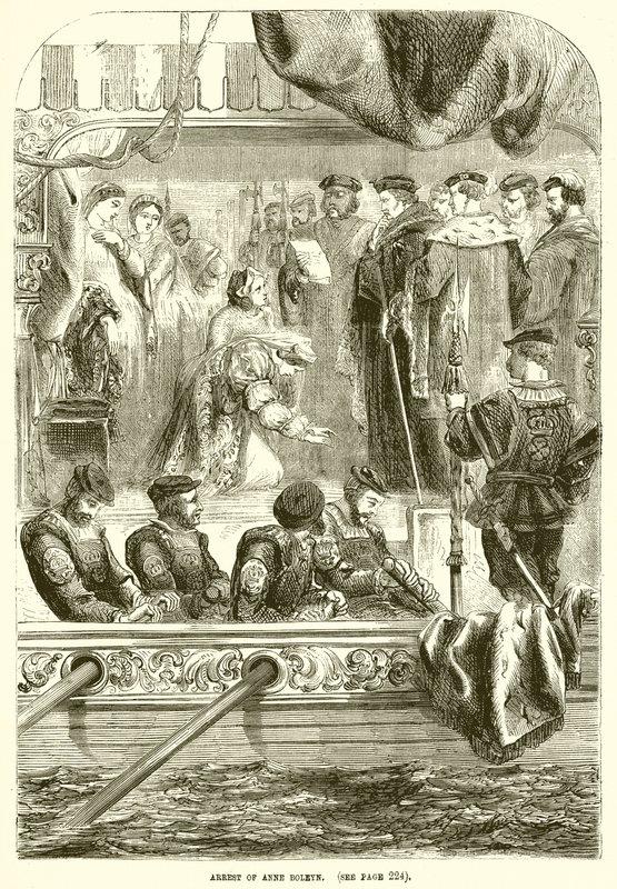 Anne Boleynin pidätys tekijältä English School