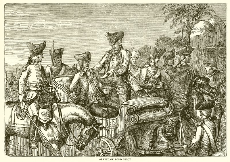 Lord Pigotin pidätys (1776) tekijältä English School