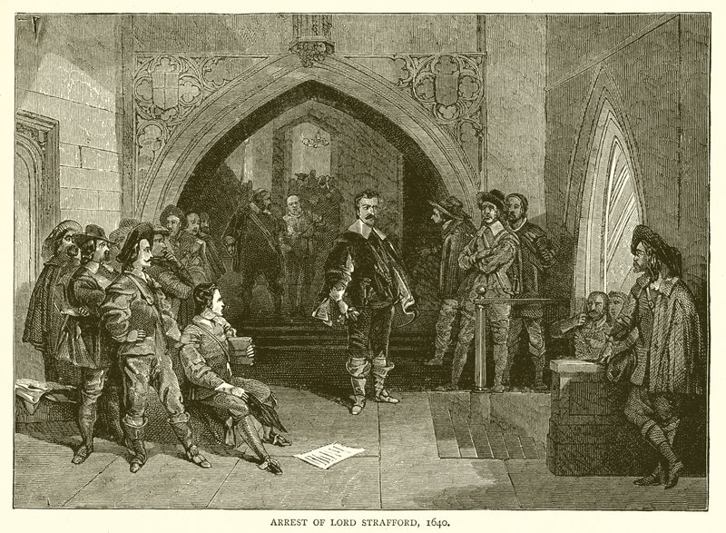 Lord Straffordin pidätys, 1640 tekijältä English School