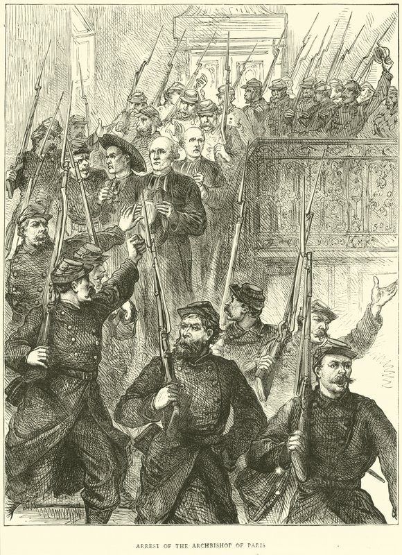 Pariisin arkkipiispan pidätys maaliskuussa 1871 tekijältä English School