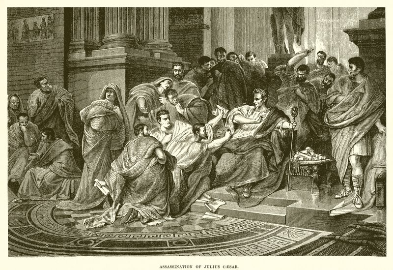 Julius Caesarin salamurha tekijältä English School