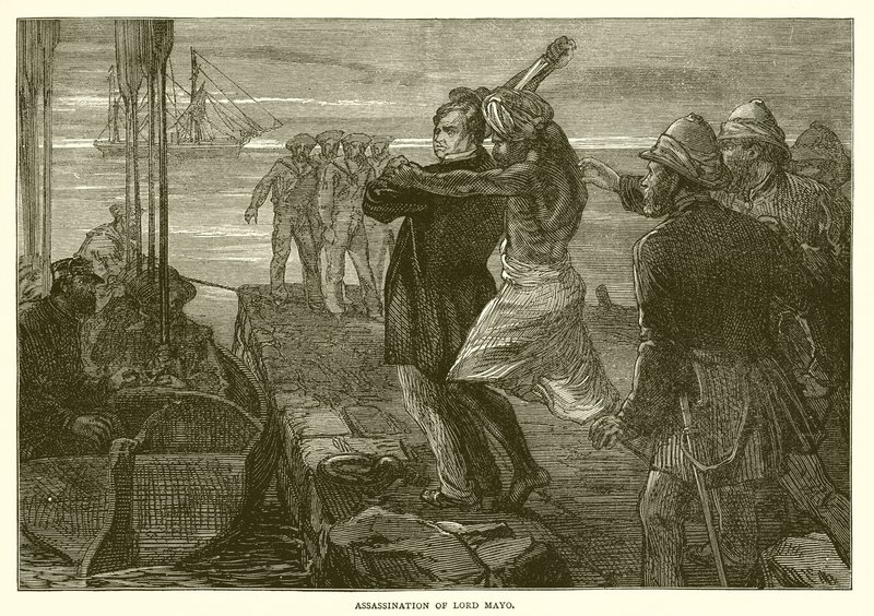 Lord Mayon salamurha (1872) tekijältä English School
