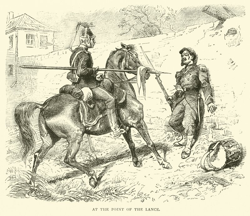 Lance-pisteessä syyskuussa 1870 tekijältä English School