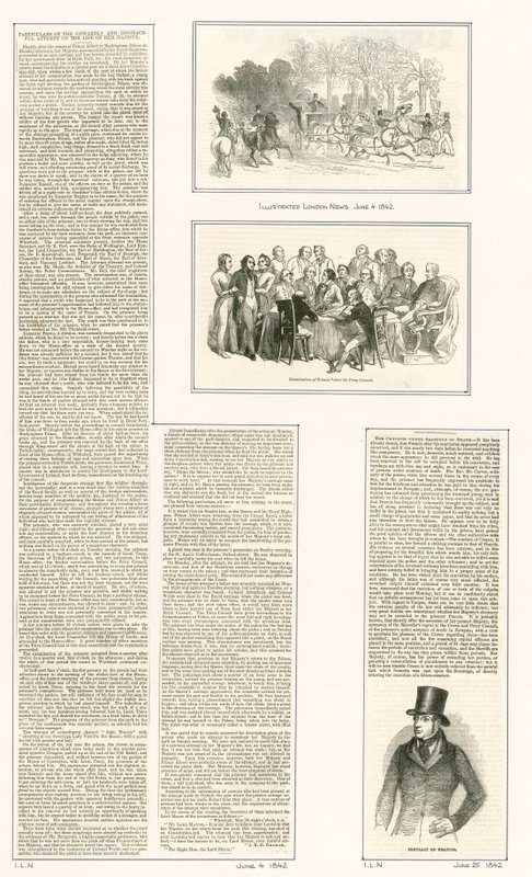 Yritys kuningatar Victorian elämään, 1842 tekijältä English School