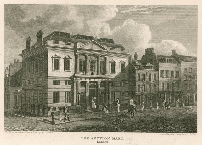 Huutokauppakeskus, St Bartholomews Lane, Lontoo tekijältä English School