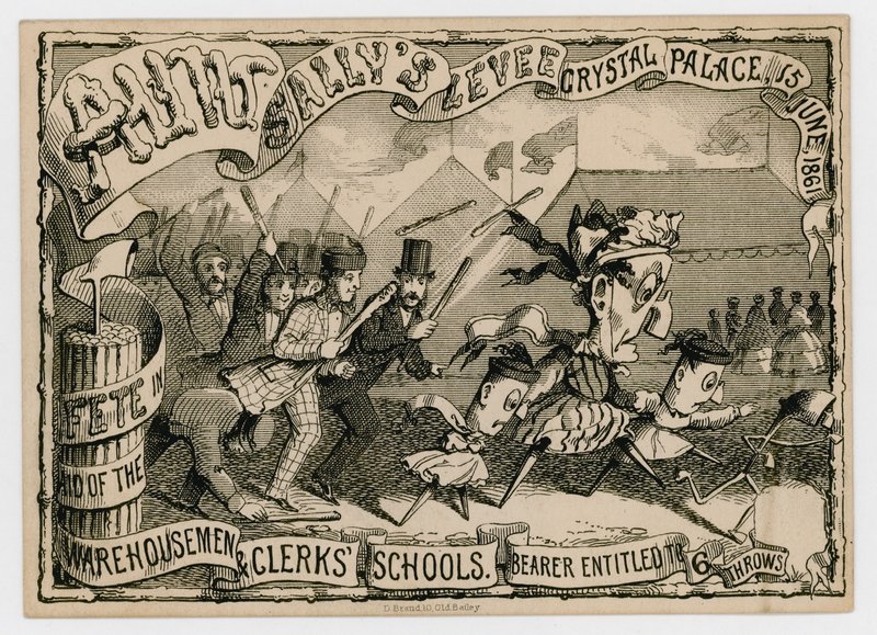 Sallys Levee-täti, Crystal Palace, 15. kesäkuuta 1861 tekijältä English School