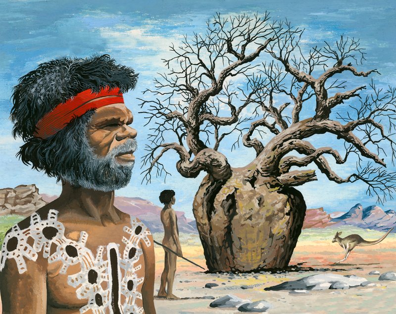Australian aboriginaali tekijältä English School