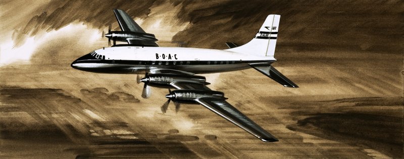 BOACin Whispering Giant, Bristol Britannia tekijältä English School