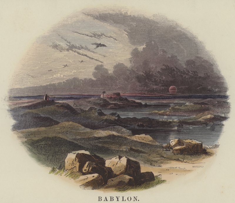 Babylon (värillinen kaiverrus) tekijältä English School