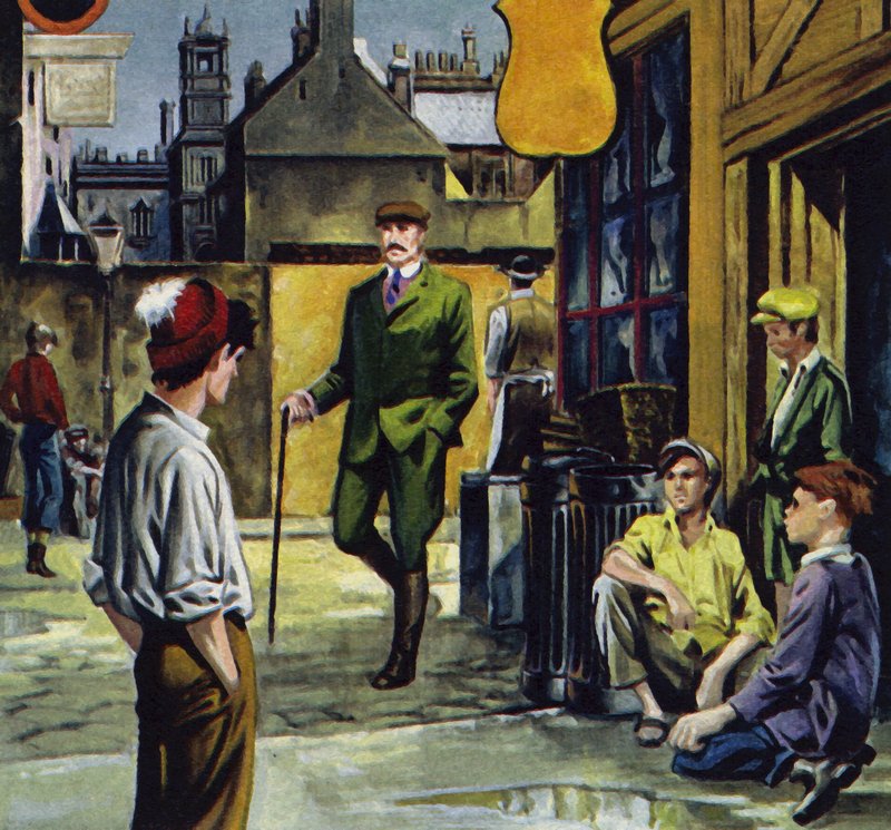 Baden-Powell oli järkyttynyt nähdessään kurja, epäterveellisiä nuoria tekijältä English School