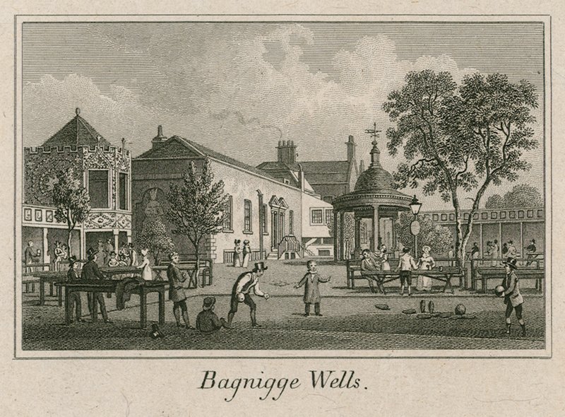 Bagnigge Wells, Lontoo tekijältä English School
