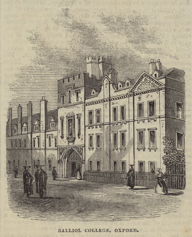 Balliol College, Oxford (kaiverrus) tekijältä English School
