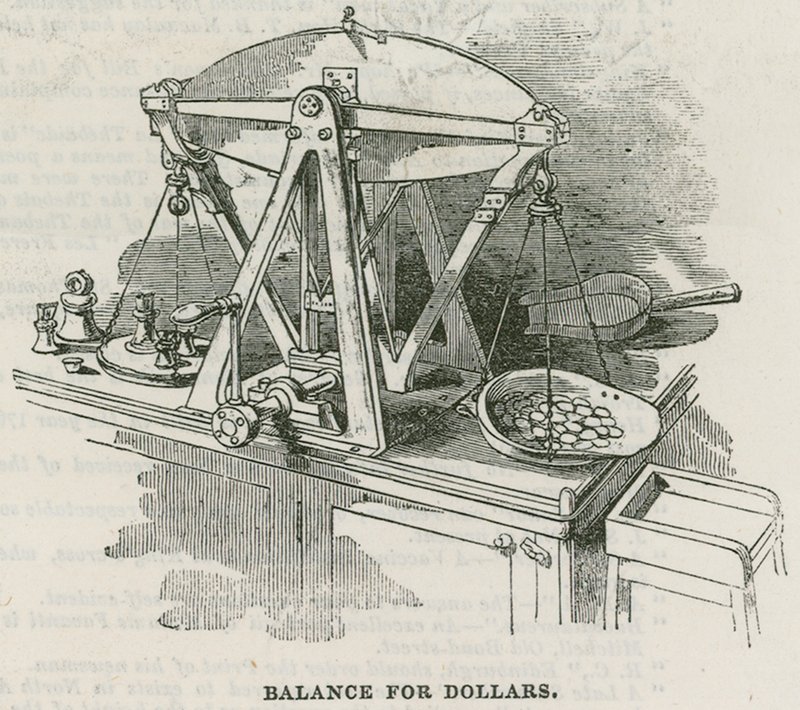 Bank of England, Bullion Office ja Gold Weighing Room tekijältä English School