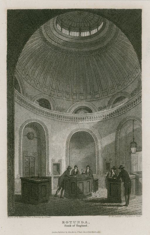 Englannin keskuspankki, Sir John Soanes Rotunda tekijältä English School